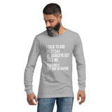 *NEW* He Would've Told Me - Unisex Long Sleeve Tee